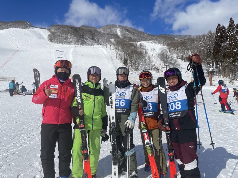 全日本マスターズスキー技術選手権大会に参加しました！